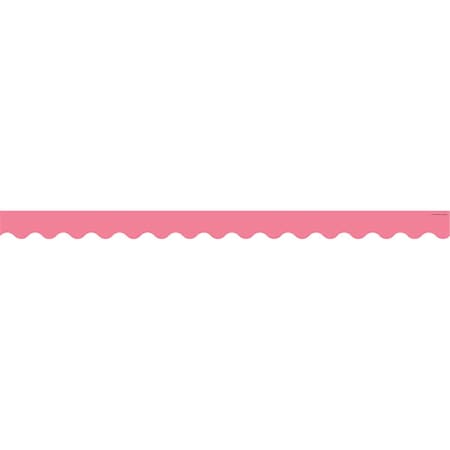 Teacher Created Resources Light Pink Scalloped Border Trim, 6PK TCR2147-6